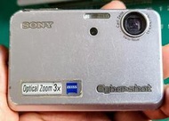 Sony DSC-T3 Cyber Shot 數位相機 零件機 memory stick duo 記憶卡 NP-FT1