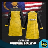 PADU [MUSLIMAH] FAZZ HM01 - BAJU HARIMAU MALAYA CLASSIC MERDEKA MALAYSIA
