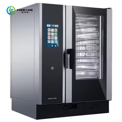 Professional electric rational smart combi steamer oven commercial 6tray 10tray 20tray For Restauran