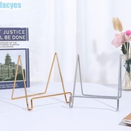 LACYES Display Holder Collection Geometric Book Pedestal Holder Dish Rack Mobile Phone Magazine Desktop Placement Stand