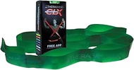 TheraBand CLX Resistance Band with Loops, Fitness Band for Home Exercise and Full Body Workouts, Por