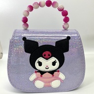 【GRAB N' SHOP】Girls' Sling Bag Cute Kumori Leather Crossboddy Hand Bag for Kids Christmas Gift Idea