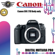 Canon EOS 77D Body only ( Garansi Resmi Canon Datascrip)