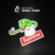 Cartoon Cartoon Waterproof Unique Reflective Stickers Car Stickers Cute Stickers Stickers