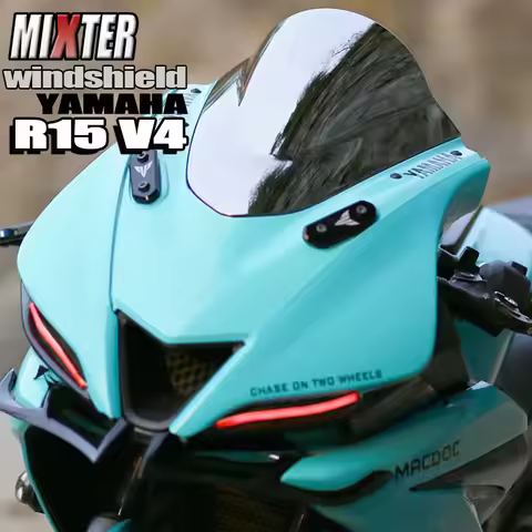 Fits For YAMAHA YZF R15 V4.0 2021-2025 YZF-R15 V4 YZF-R125 2024 Motorcycle Sport Racing Windshield W