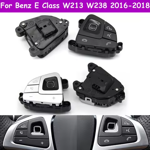 W213 W238 C238 LHD Car Multi-function Steering Wheel Buttons Volume Control Switch Button Assembly F