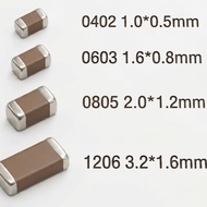 0402 0603 0805 1206 1.0nF - 8.2nF SMD Chip Capacitor
