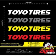 TOYO TIRES 1PCS #cuttingsticker