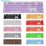 ALLGOODS Keyboard Keycap Colorful 104/108 ABS 104Pcs Mechanical Keyboard 61/ 87 Blank Keycaps