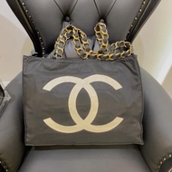 ❤️ Chanel vintage ❤️ VINTAGE CHANEL COCO LOGO 金鏈包❤️香奈兒復古包雙C大logo帆布包❤️❤️