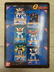 (非賣品) 機動武鬥傳 神高 東方不敗 絕版大卡 HG MG RG 神高 BB戰士 G-Gen SD gundam Bandai 高達模型 God Gundam