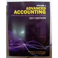 ☼ADVANCED ACCOUNTING  Vol.1 2017 ed by guerrero