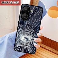 Case Kaca Redmi 13C - Casing Hp Redmi 13C - Softcase Kaca Glossy Redmi 13C - Case Keren Redmi 13C -