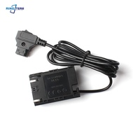 DTap D-TAP ke DR-E6 Penyahkod Penuh DC Coupler LP-E6 Dummy untuk Canon EOS 5D4 5D3 5D2 60D 7D 6D 60D
