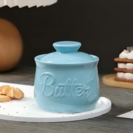 MINOA Airtight Ceramic Butter Bell Crock Large Capacity Keep Fresh French Butter Dish Kitchen Suppli