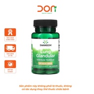 Swanson Viên Uống Bảo Vệ Và Phục Hồi Chức Năng Phổi Swanson Lung Glandular 250mg 60 viên