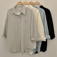 Three B’s- Cotton Linen Blouse