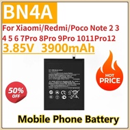 New BM57 BN45 BN46 BN62 BN55 BM53 BN59 BP42 Battery 3.85V 3900mAh For Xiaomi/Redmi/Poco Note 2 3 4 5