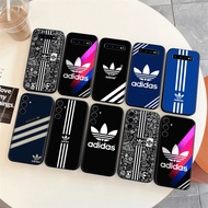 【D01】Adidas for Samsung A54 5G A55 A60 A70 A71 A72 A73 F62 TPU Soft Black Silicone Case