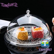 ATAYLOR Sampling Tray Dustproof Creative Food Preservation Exhibition Food Afternoon Tea Transparent
