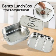 304 Stainless Steel Lunch Box 2L - HS233