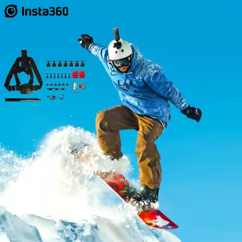 Insta360 X4 Ski Sports Accessories Snow Bundle Skiing Snowboarding For Insta 360 X3 / ONE X2 / ONE R