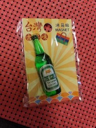 台灣古早味冰箱貼 台灣啤酒6×2公分磁鐵