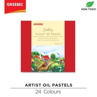 GREEBEL Artist Oil Pastel 24 Colors