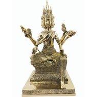 泰国进口 四面佛金身 泰国四面佛像 （5寸膝长）有求必应大梵天王  实心铜 泰国铜像