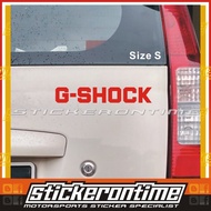 Casio G-SHOCK watches Car Sticker