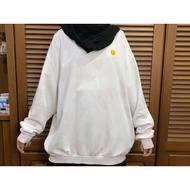 Tie Dye Sweatshirt Sad Smile (quaintthrift.co)