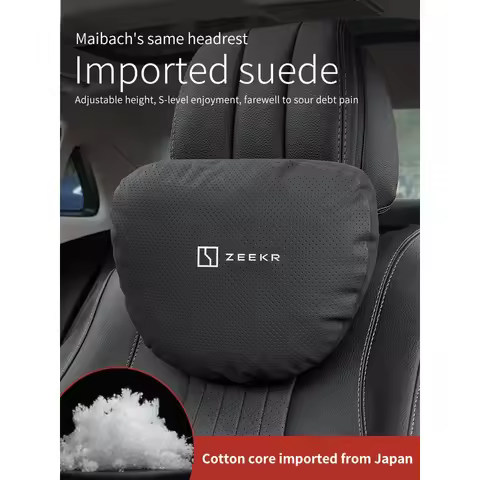 For ZEEKR X 001 007 009 MIX ZEEKR 9X ZEEKR 8X ZEEKR 7X Car Headrest Neck Support Seat Lumbar Cushion