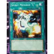 Yugioh - Spirit Message "L" (LDS3-EN015) - Common - Spell Card - Trading Card Game ORIGINAL