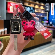 For HONDA car keychain TPU key accessories suitable for HONDA BRV/CITY 2014/CITY 2014-2017 Key Case