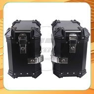 🔥SALE🔥กล่องข้างอลูมิเนียม NX500 พร้อมแร็คครบชุด จุ35L *ปลดไว ตรงรุ่น HONDA NX500 ปิ๊ปข้างอลูมิเนียม