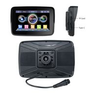 5 Inch Motorcycle Waterproof Display Motorcycle Wireless Carplay Android Auto 1Set