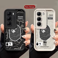 Softcase Rubber Pro Camera Embossed Hot 50 Pro - Casing hp Hot 50 Pro Hot 50 4g 50 5g - Silicone Hp 