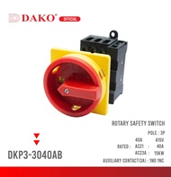 DAKO เซฟตี้สวิทช์แบบลูกบิด DKP3-3040AB