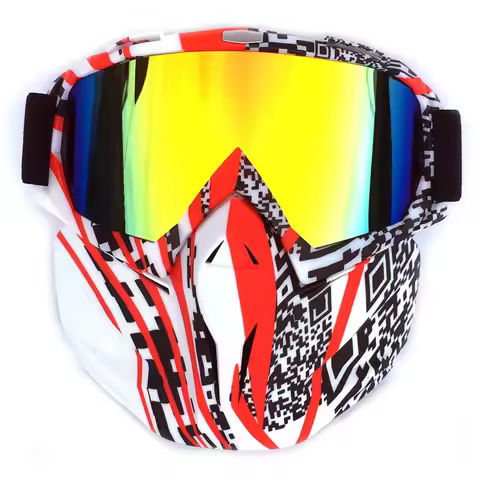 retro Mask Goggles Off-Road Motorcycle Racing Goggles Riding Glasses Ski Goggles