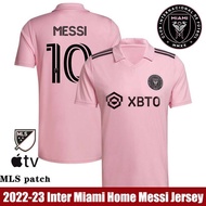 FZ 2022-2023 Inter Miami CF Home Messi No.10 Jersey Football Tshirts Short Sleeve Sports Tee Plus Size ZF