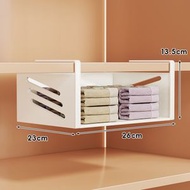 全城熱賣 - 衣櫃 分層隔板衣櫥懸掛式內衣 襪子 收納筐 下掛籃 抽屜式衣櫃 分層（快遞送貨上門）