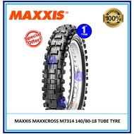 MAXXIS MOTORCYCLE TYRE MAXXCROSS M7314 140/80-18 TUBE TYRE