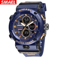 Smael Sport Watch Men's Waterproof Wristwatch Alarm Clock Digital Army Quartz Multifunction Watches Relogio Masculino