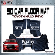 Toyota Hilux Revo 5D Car Floor Mat (Carpet) 4X4 Isuzu Dmax Carpet