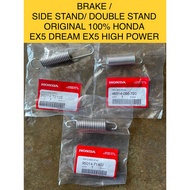 EX5 BRAKE PEDAL SPRING SIDE STAND SPRING MAIN STAND SPRING ORIGINAL 100% FOR EX5 DREAM EX5 95014-721