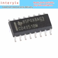 10pcs/lot Patch CD4051BM96 CD4051BM CD4051 CD4052BM96 CD4052BM CD4052 Eight Choose One Simulation Sw