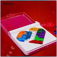 fixory Travel Puzzle Games Brain Teaser for Ages 8 And Up Heart Shaped Logic Games Brain Game with 1