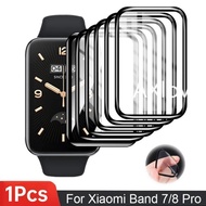 For Xiaomi Mi Band 7 8 Pro Full Coverage Clear Screen Protector for Mi Band 7Pro 8Pro SmartWatch 3D 