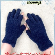 SNOWWY Coldproof Mittens, 2 Fingers Winter Warm Gloves