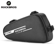 ROCKBROS Reflective Triangle Bicycle Bag Mountain Bike Outdoor Bike Frame Bag Big Capacity Waterproof Bag